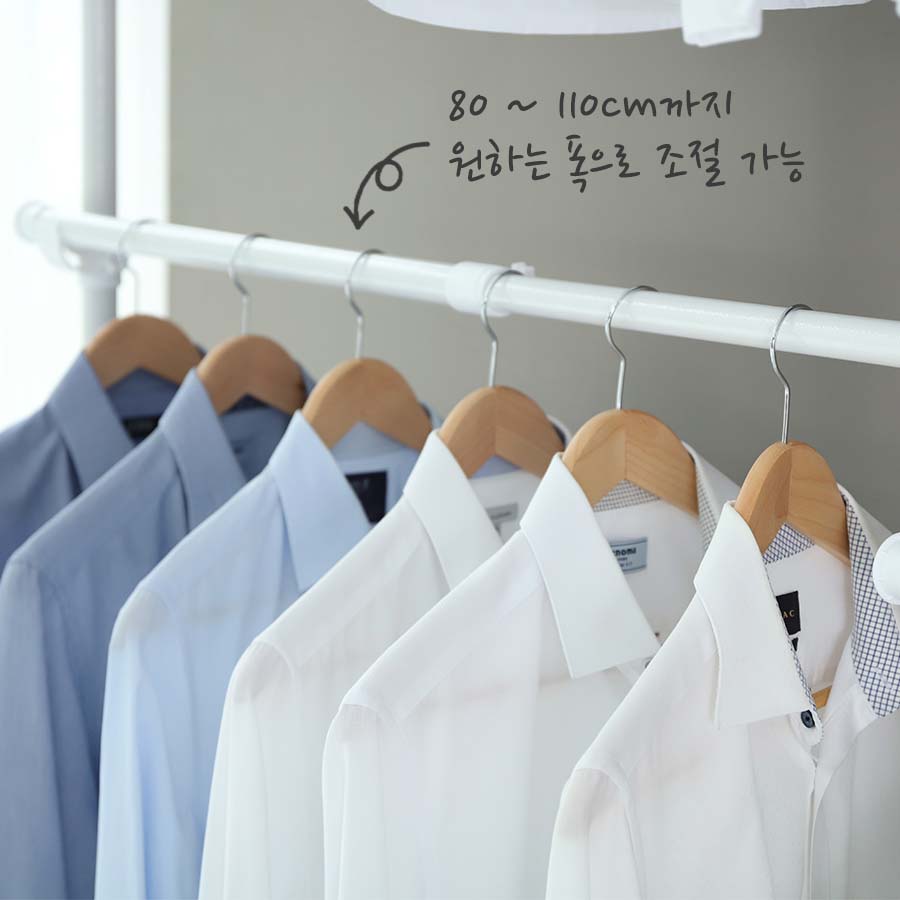 EASYON 드레스룸 23T 행거 고급원목선반 EOB-306M