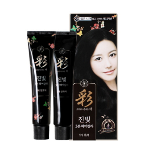 과일나라 고귀한 아름다움 채 진빛 3분 헤어 칼라