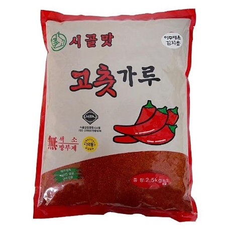 해찬나래 시골맛 아주매운 김치용 고춧가루 2.5kg