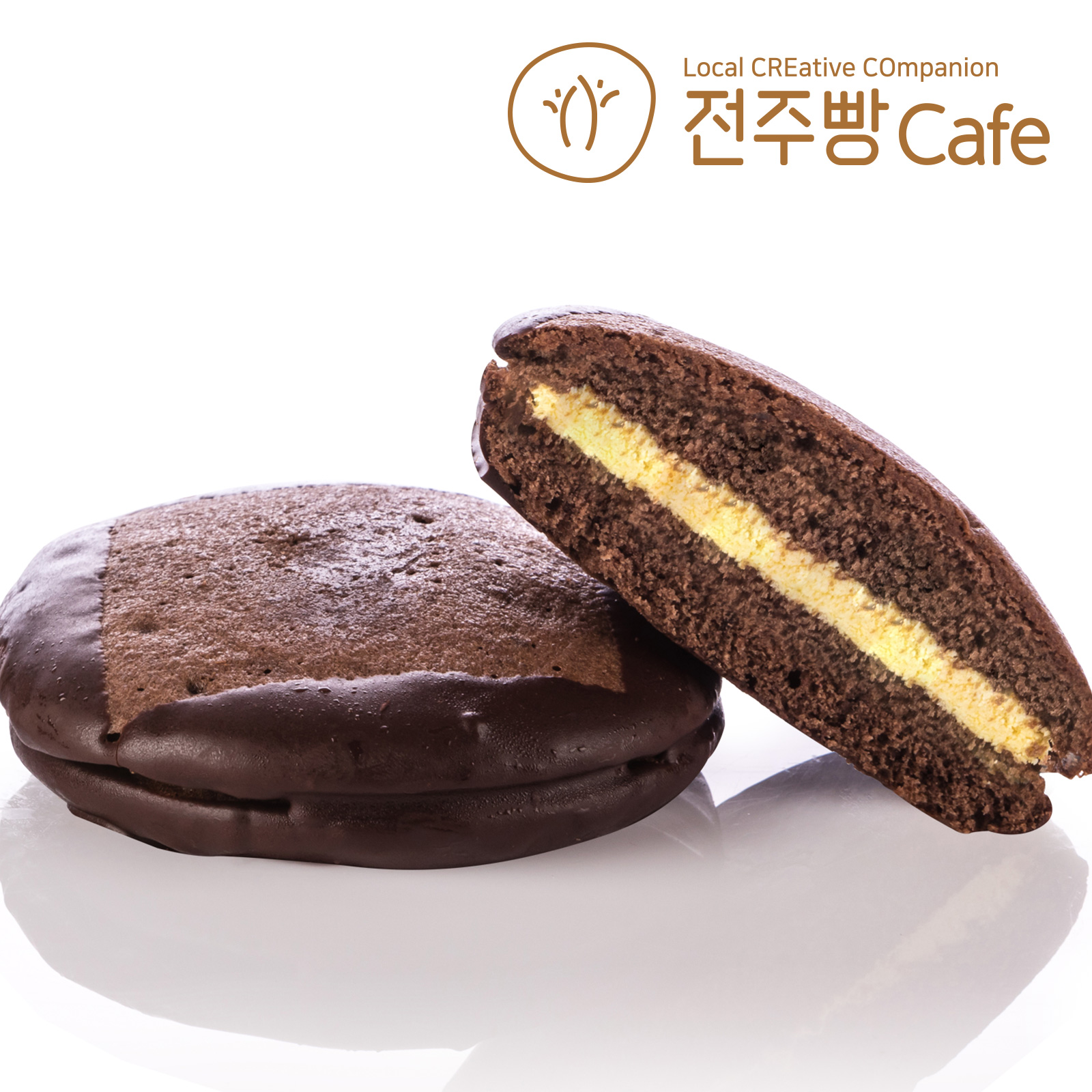 우리밀 수제 전주초코파이 바나나 90g