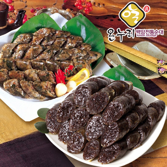 온누리식품 백암전통순대 찰순대1kg 찹쌀순대 1kg