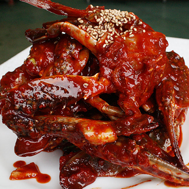 청정태안식품 태안숫꽃게 김명월 양념게장 1kg