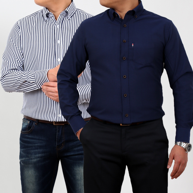 NEW MEN BUSINESS DRESS SHIRT 95-120 Men's Summe