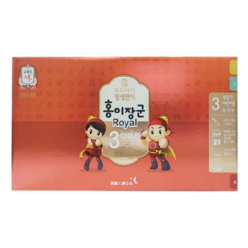 정관장 홍이장군 로얄 3단계 20ml x 30포