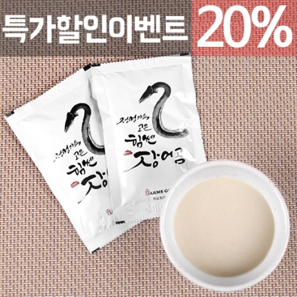 팜스굿 고창 풍천 민물장어즙 장어곰 90ml x 30개입