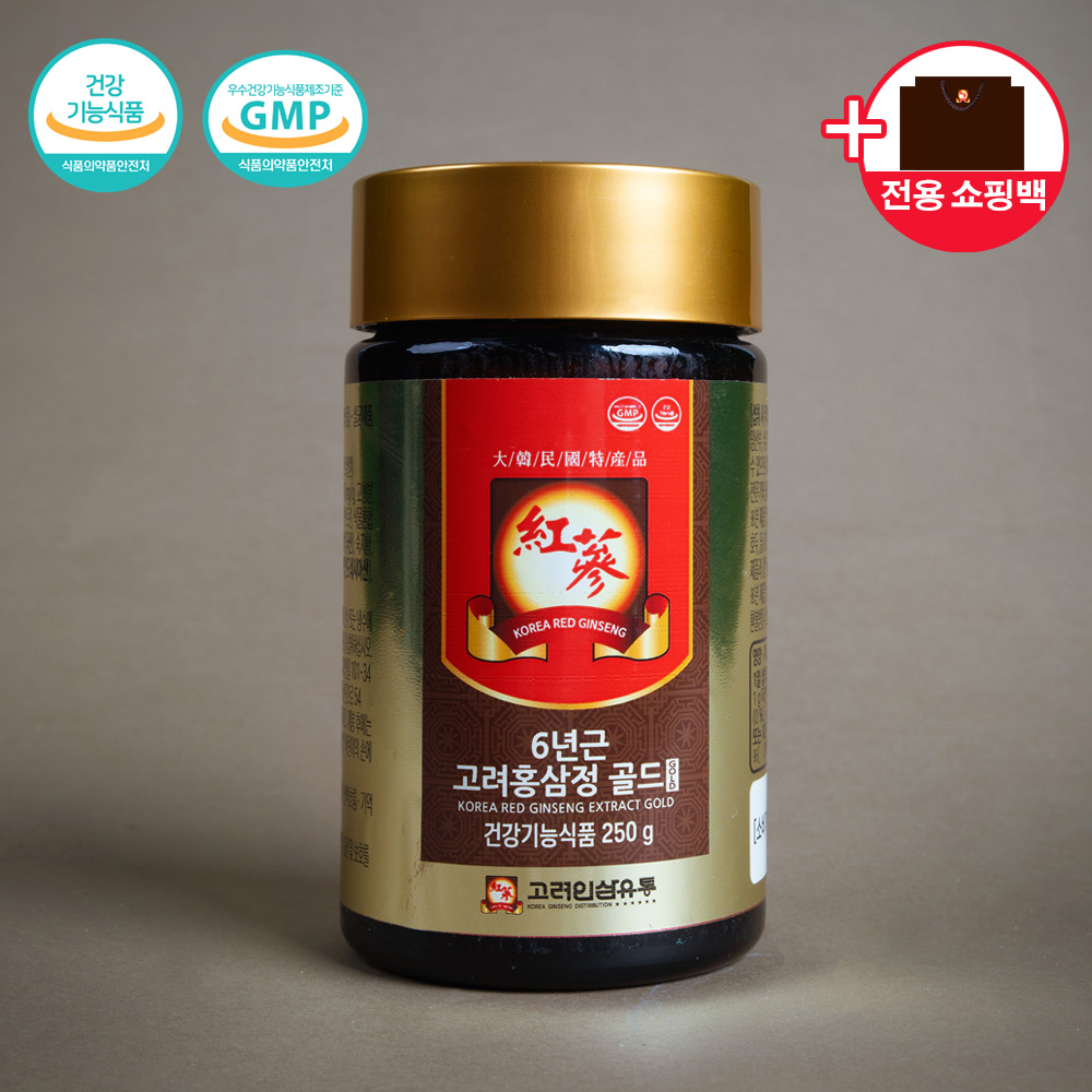 고려인삼유통 6년근 고려홍삼정 골드 500g