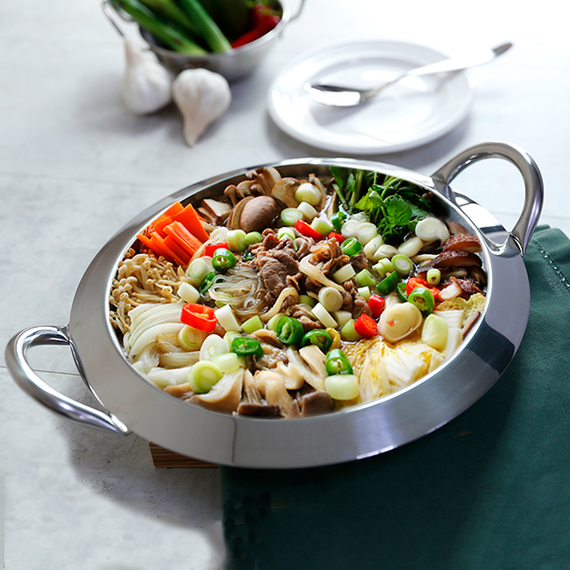 Kitchen flower induction stainless steaming pot ho