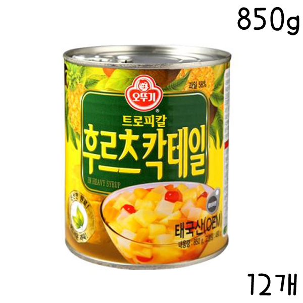 오뚜기 오뚜기 후르츠 칵테일 850g