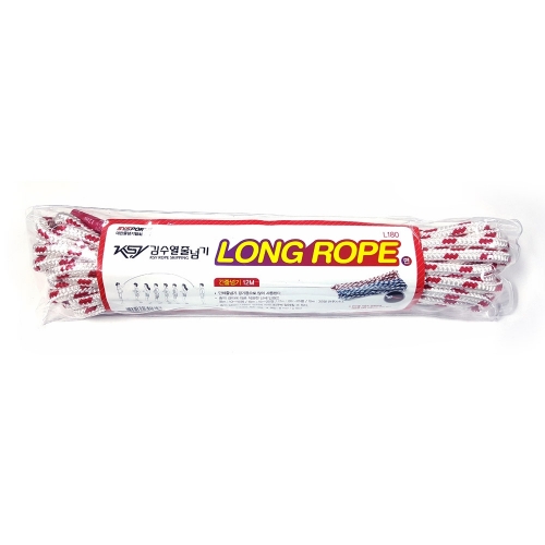 김수열 단체줄넘기 면 긴줄넘기 8M 녹색 10 15명 K-454 LR-004
