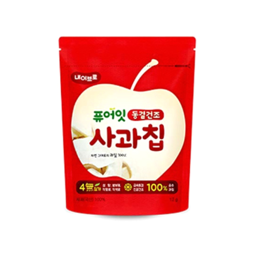 내이브로 퓨어잇 동결건조 사과칩 12g
