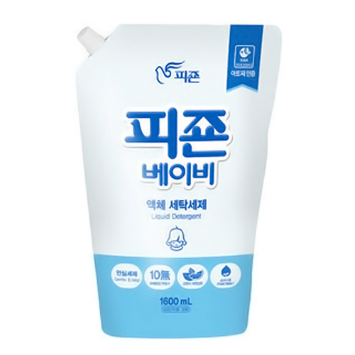 피죤 베이비 세탁세제 리필형 1600ml