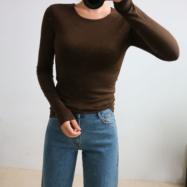 Women Jeans Pants Fall High Waist Long Wide Wide D