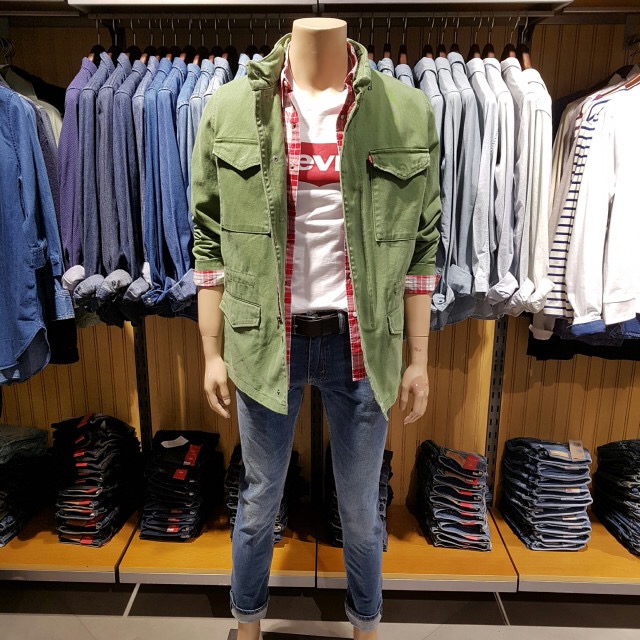 Korea Jeans Pants Levi's Men 511 Slim Fit_ Warm