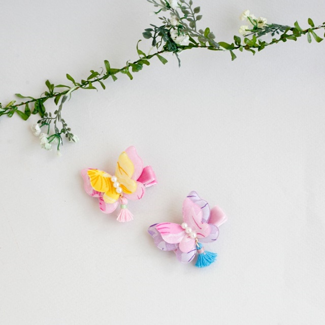 New Hanbok Hair Ornaments Butterfly Tick Pin Small