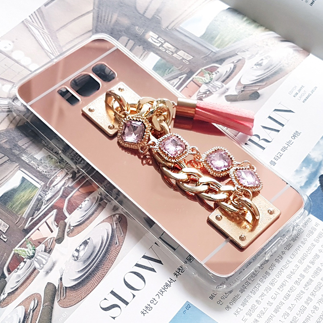 New 3 kinds Heart Embossing Glitter Case Note 8 Ga