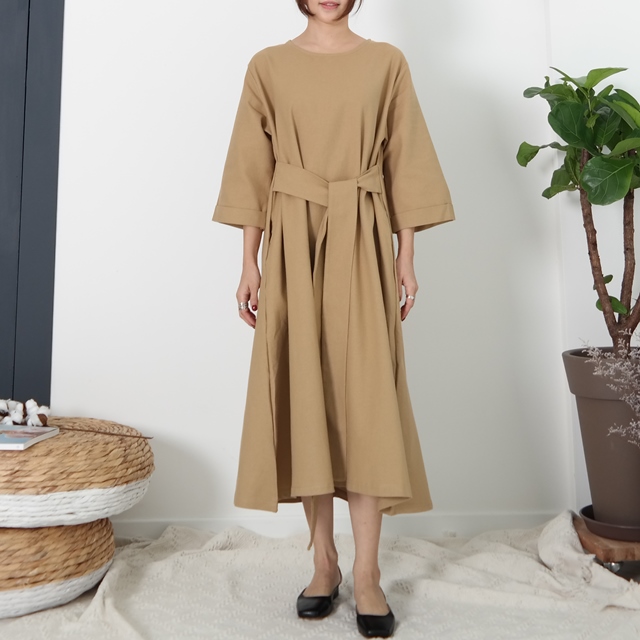 Suede flare winter long skirt A line long skirt be