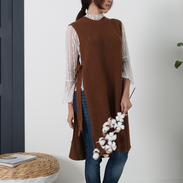 Suede flare winter long skirt A line long skirt be