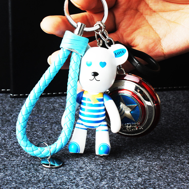 Fox Keyring Foam Foil Drop Key Key Ring Pong Pong 