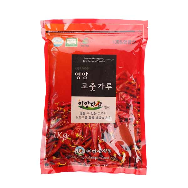 다산푸드 영양 고춧가루 1kg