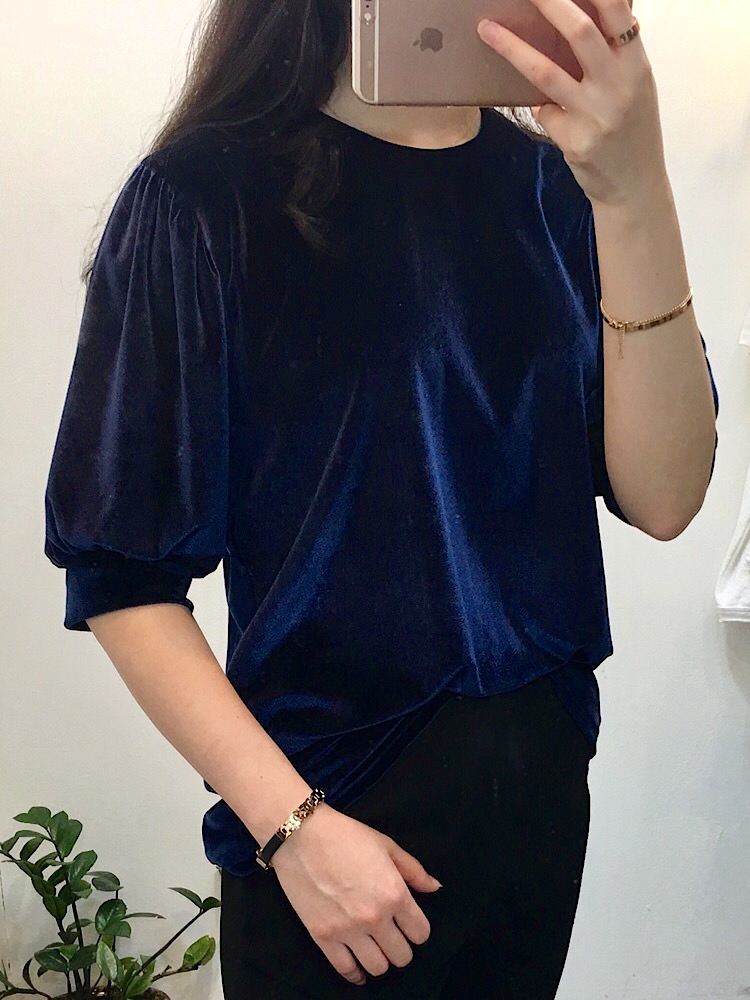 Simple knit long skirt a line Goliath Flare Bendin