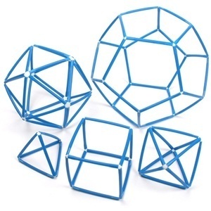 4D프레임 포디프레임 4D 정다면체세트