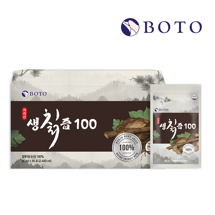 보뚜 지리산 생 칡즙 100 80ml x 30개입