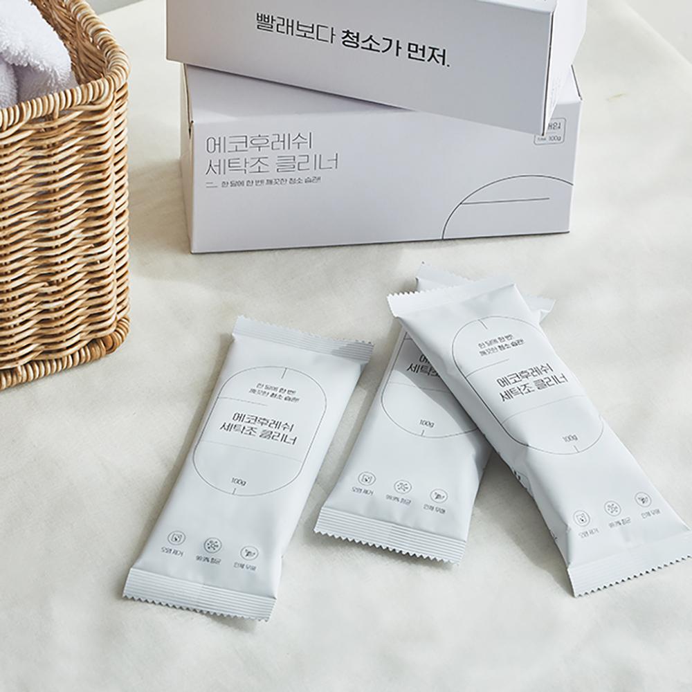제이앤케이사이언스 에코후레쉬 세탁조 클리너 300g