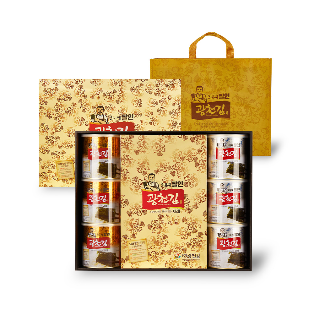 광천김 광천김 3대째 달인 4호 선물세트
