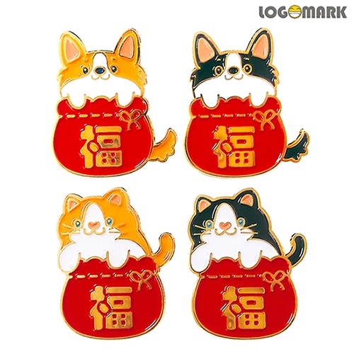로고마크 복댕이 복냥이 뺏지