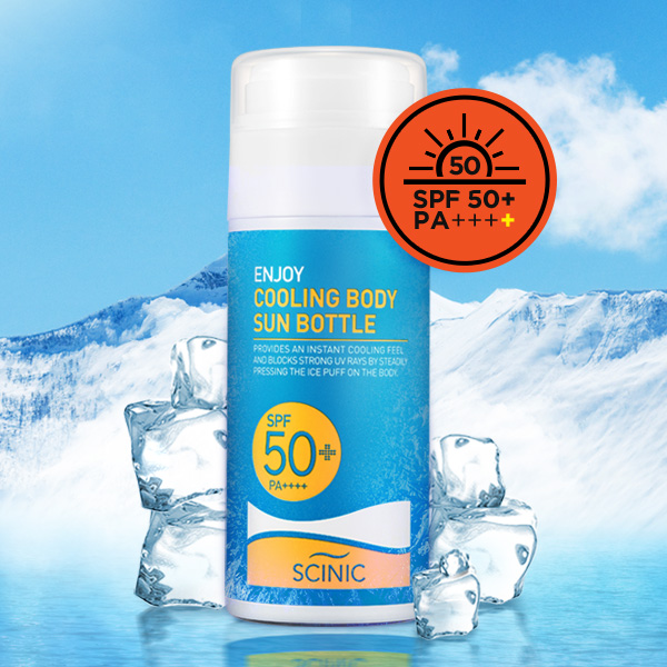 싸이닉 엔조이 쿨링 바디 썬보틀 120ml(SPF50+)