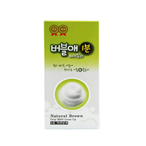 버블애 1분 헤어 칼라