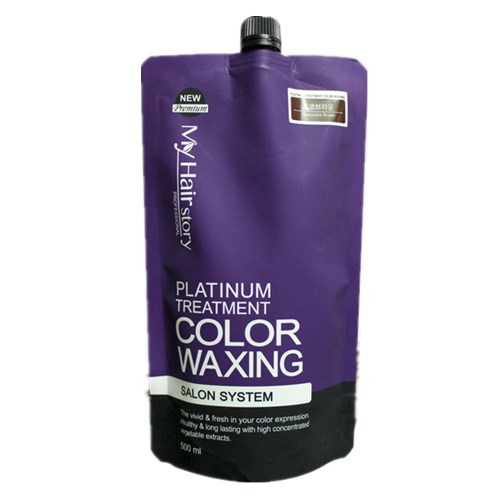 마이헤어스토리 뉴 프리미엄 플래티넘 칼라 왁싱 500ml