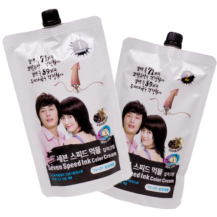 소망화장품 인큐스 세븐 스피드 먹물 칼라 크림 800ml