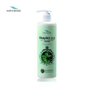 헤어다비스 샤플리5.5 페퍼민트향 샴푸 500ml