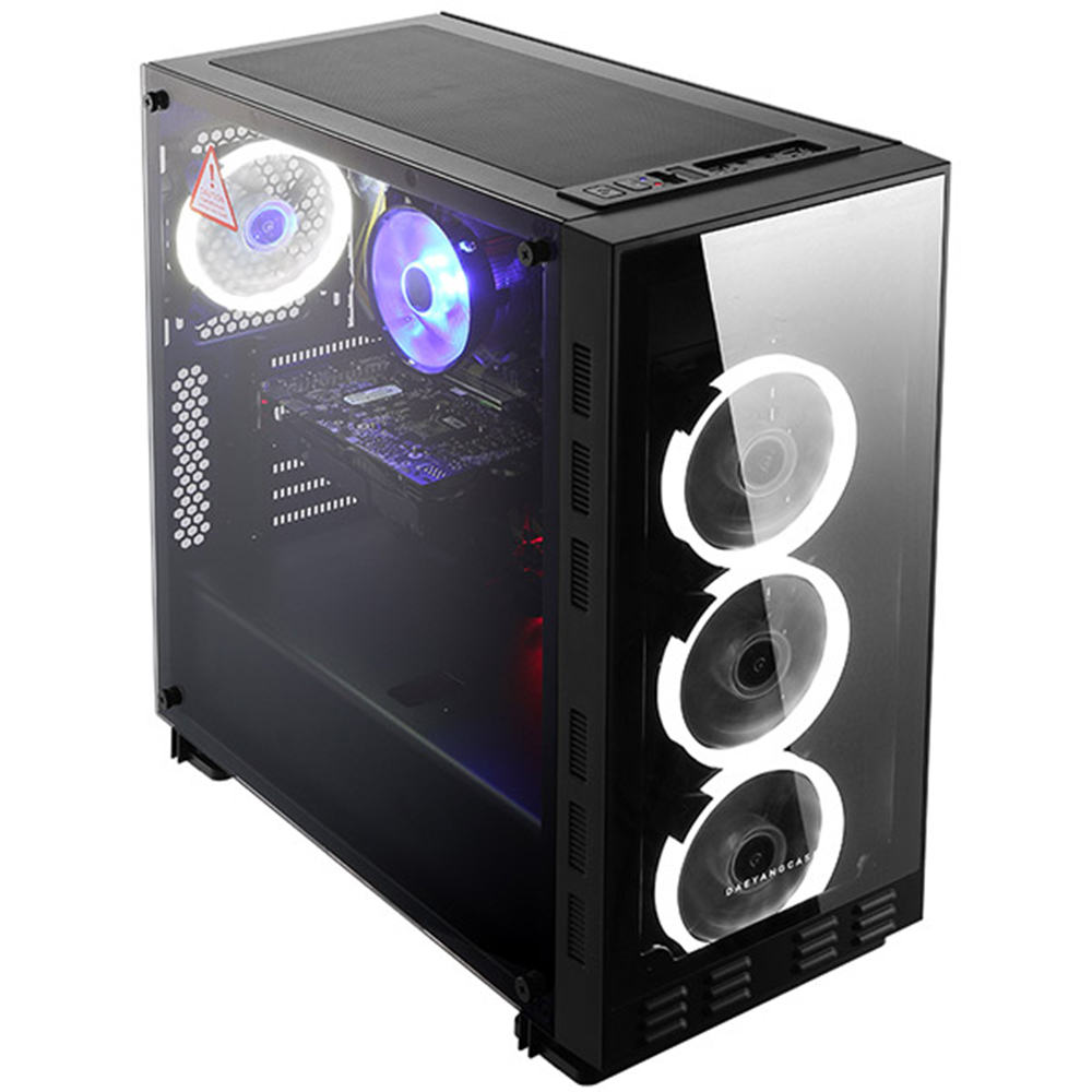 대양케이스 대양케이스 NEXT Rev.2 화이트 RING LED 강화유리