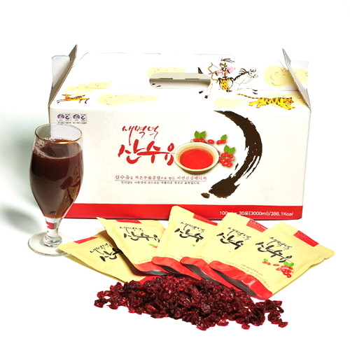 새벽마을홍삼 산수유즙 진액 100ml x 60개입