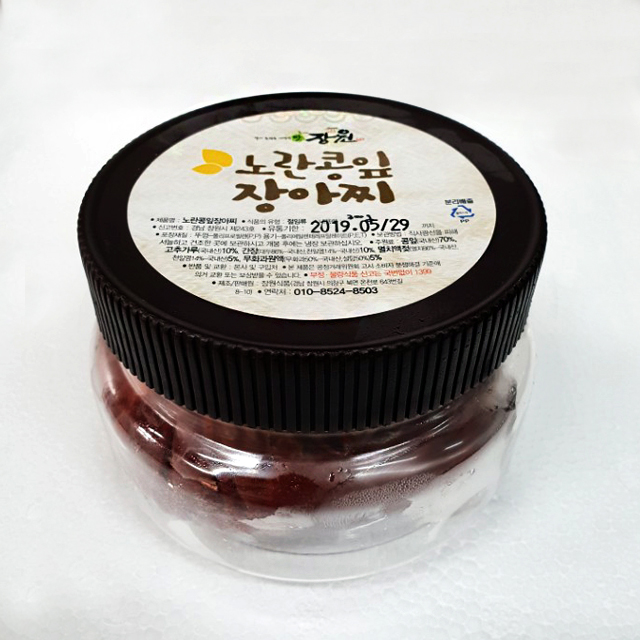 장원식품 장원식품 노란콩잎 장아찌 300g