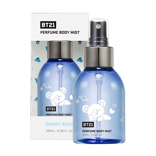 BT21 코야 퍼퓸 바디미스트 스마트솝 100ml