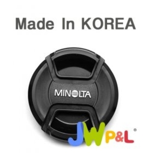 HR HR 미놀타 로고 스냅온 렌즈캡