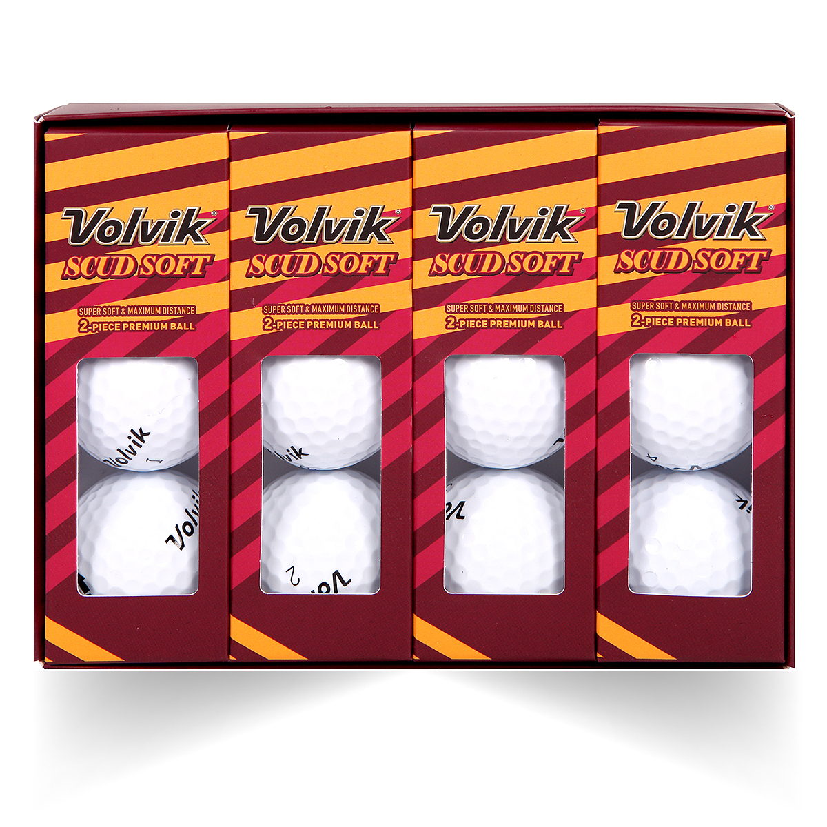 VOLVIK VOLVIK 스커드 소프트 골프공 12개입