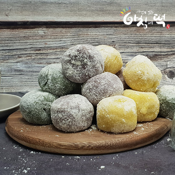 아침에떡 정성담은 삼색두텁떡 1 5kg 60gx24개 개별포장