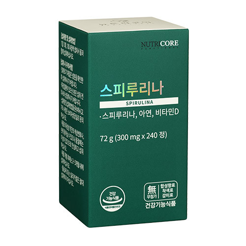 뉴트리코어 스피루리나 300mg x 240정