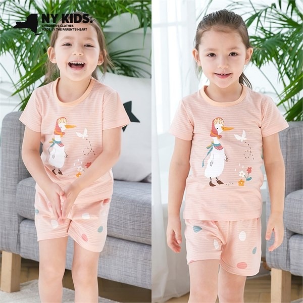 디에스컴퍼니 NYKIDS NY KIDS 자가드 실내복 5부 거위의꿈