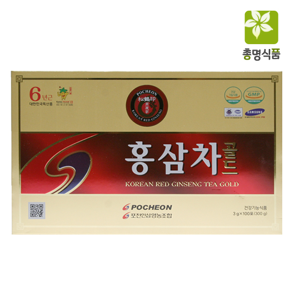 풍기인삼영농조합 홍삼차골드 3gx100포
