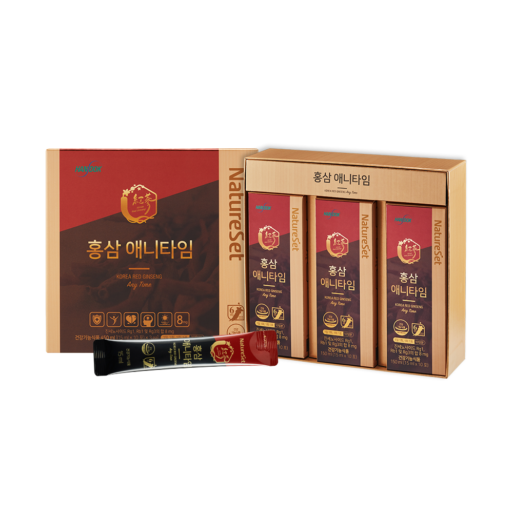 네이처셋 홍삼 애니타임 15ml x 30개입