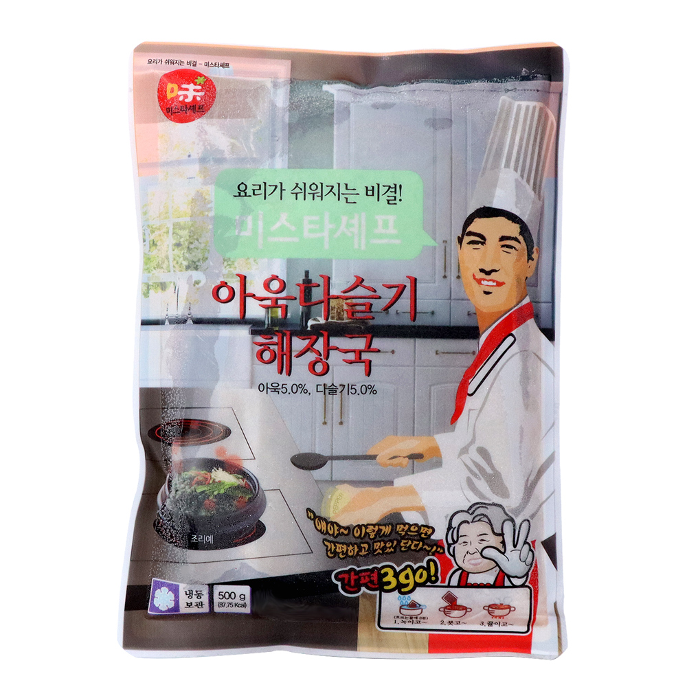 태종에프디 아욱 다슬기 해장국 500g