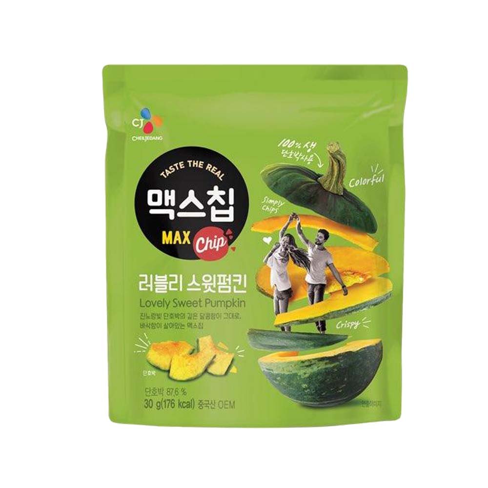 CJ제일제당 맥스칩 러블리 스윗펌킨 30g