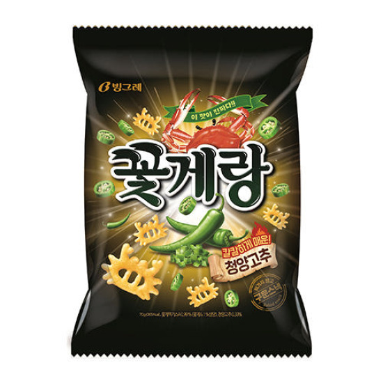 빙그레 꽃게랑 청양고추 70g