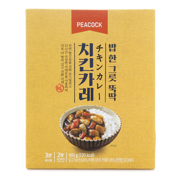 매일유업 PEACOCK 밥 한그릇 뚝딱 치킨카레 160g