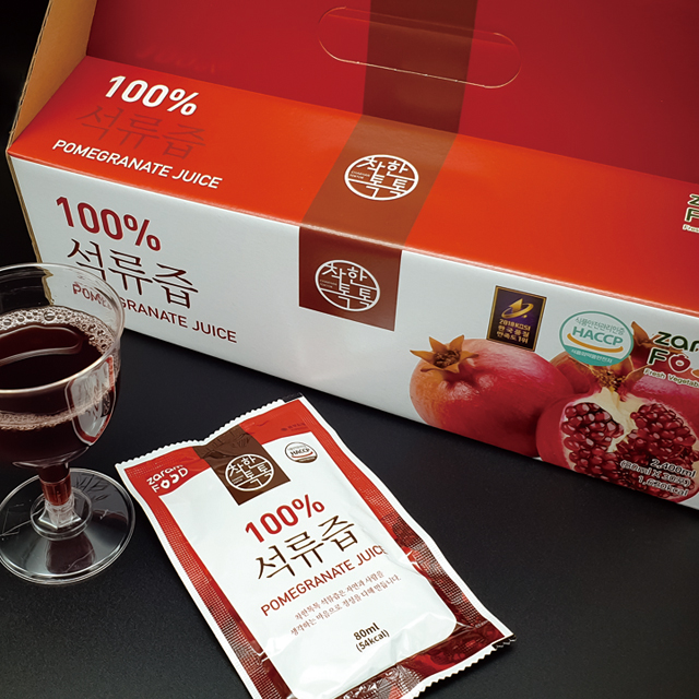 착한톡톡 100% 석류즙 80ml x 60개입